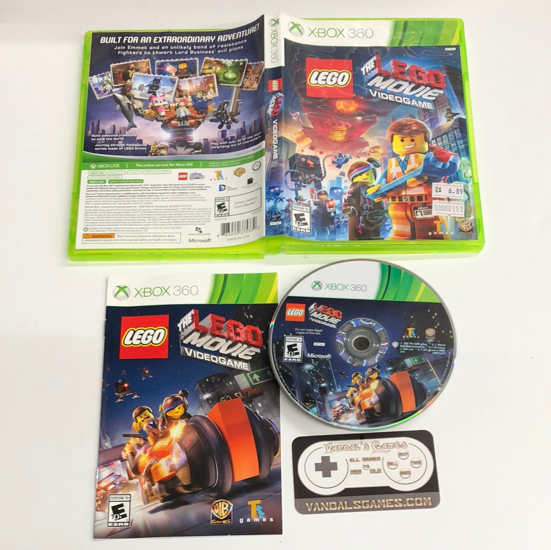 Xbox 360 - The Lego Movie Microsoft Xbox 360 Complete #111