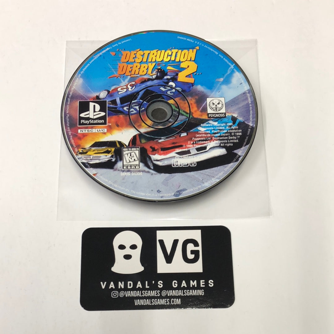 Ps1 - Destruction Derby 2 Sony PlayStation 1 Disc Only #111