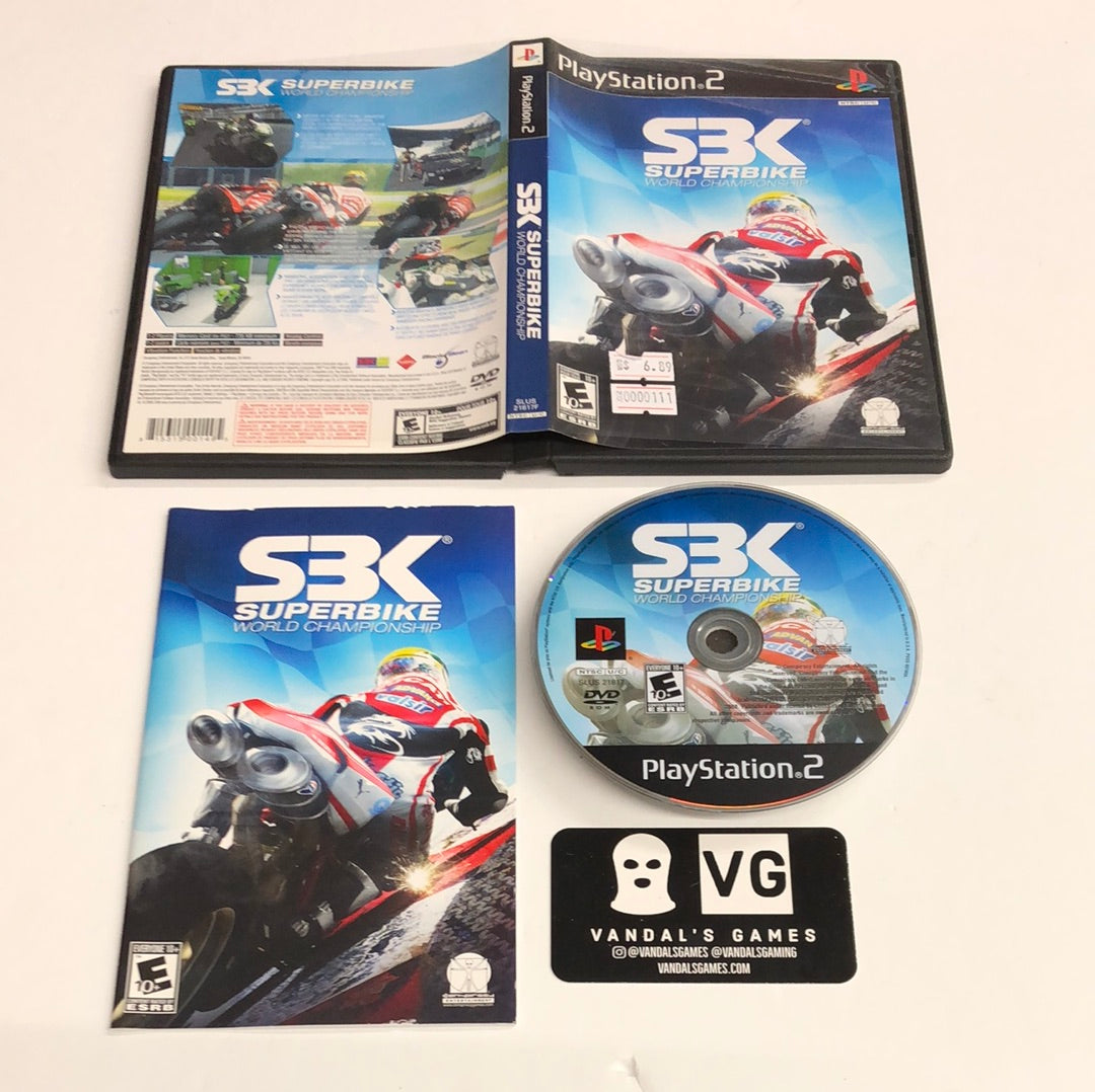 Ps2 - SBK Superbike World Championship Sony PlayStation 2 Complete #111