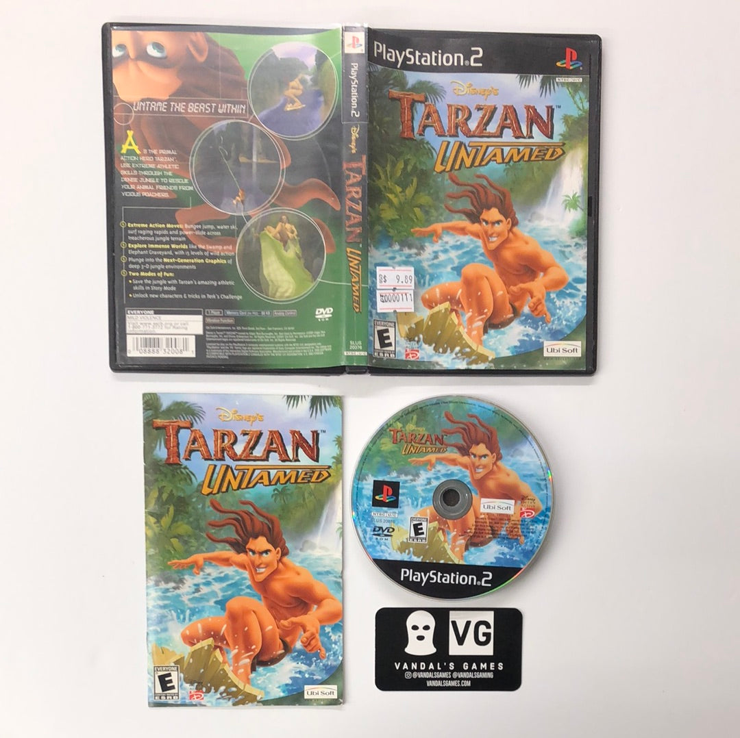 Ps2 - Tarzan Untamed Sony PlayStation 2 Complete #111