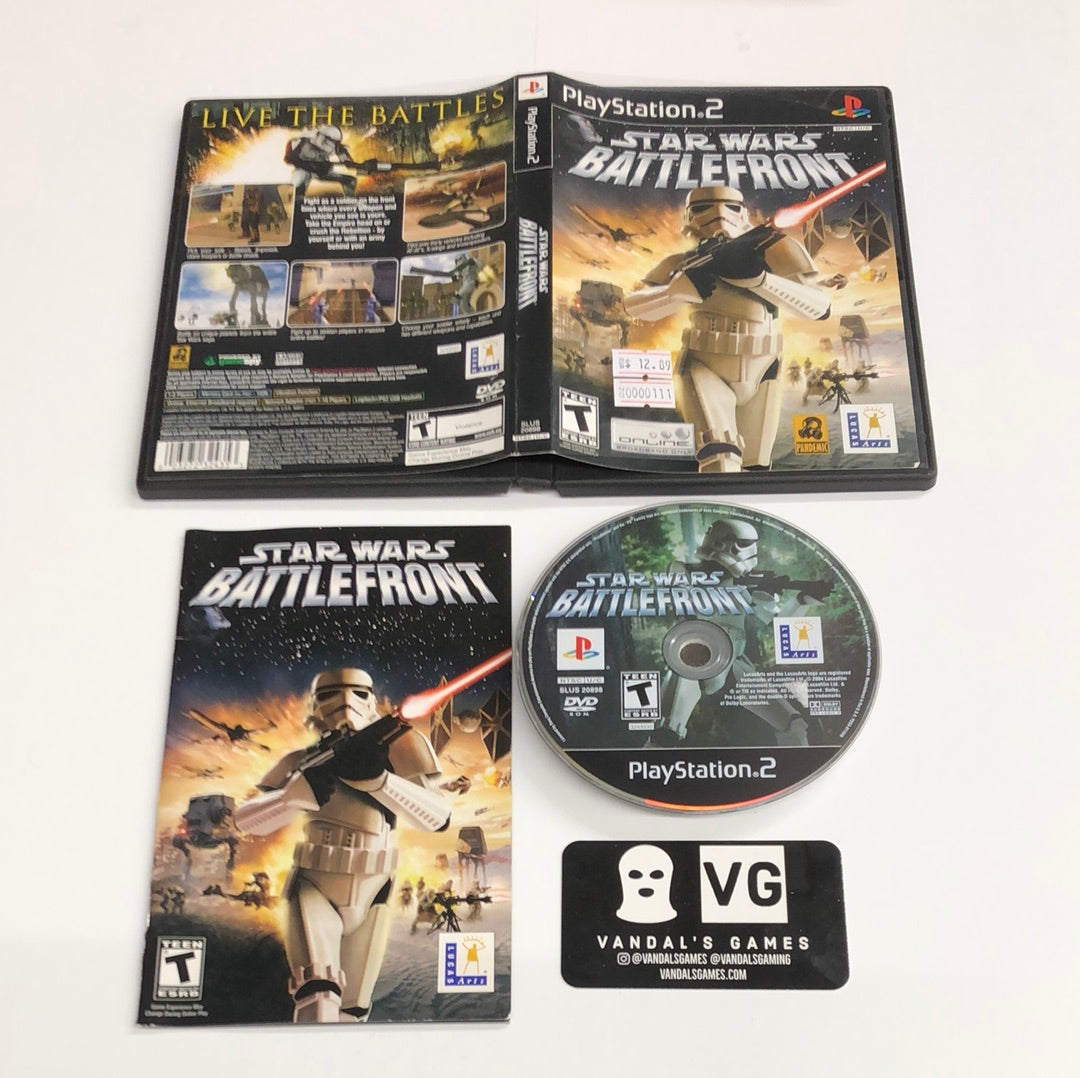 ps2 - Star Wars Battlefront Sony PlayStation 2 Complete #111