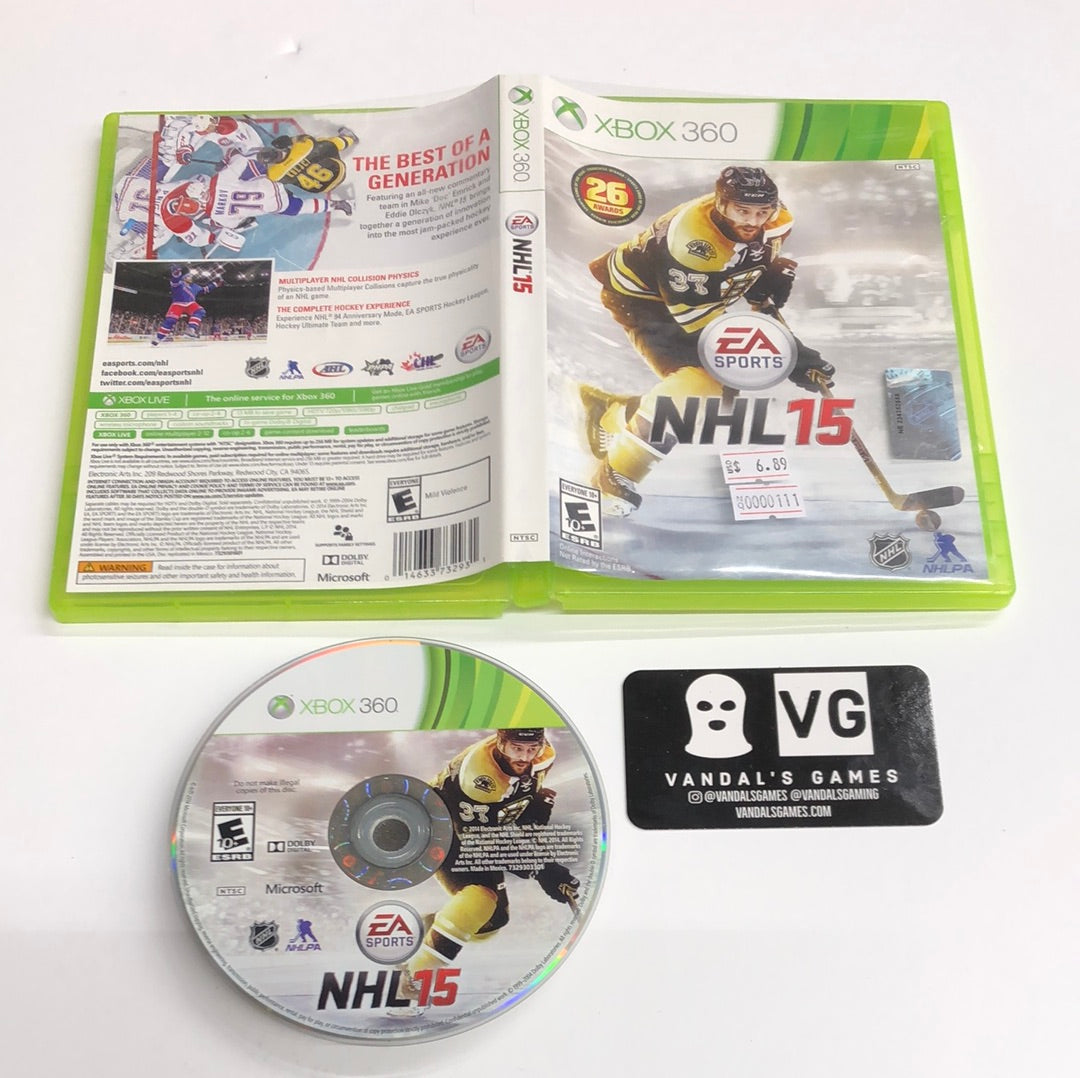 Xbox 360 - NHL 15 Microsoft Xbox 360 With Case #111