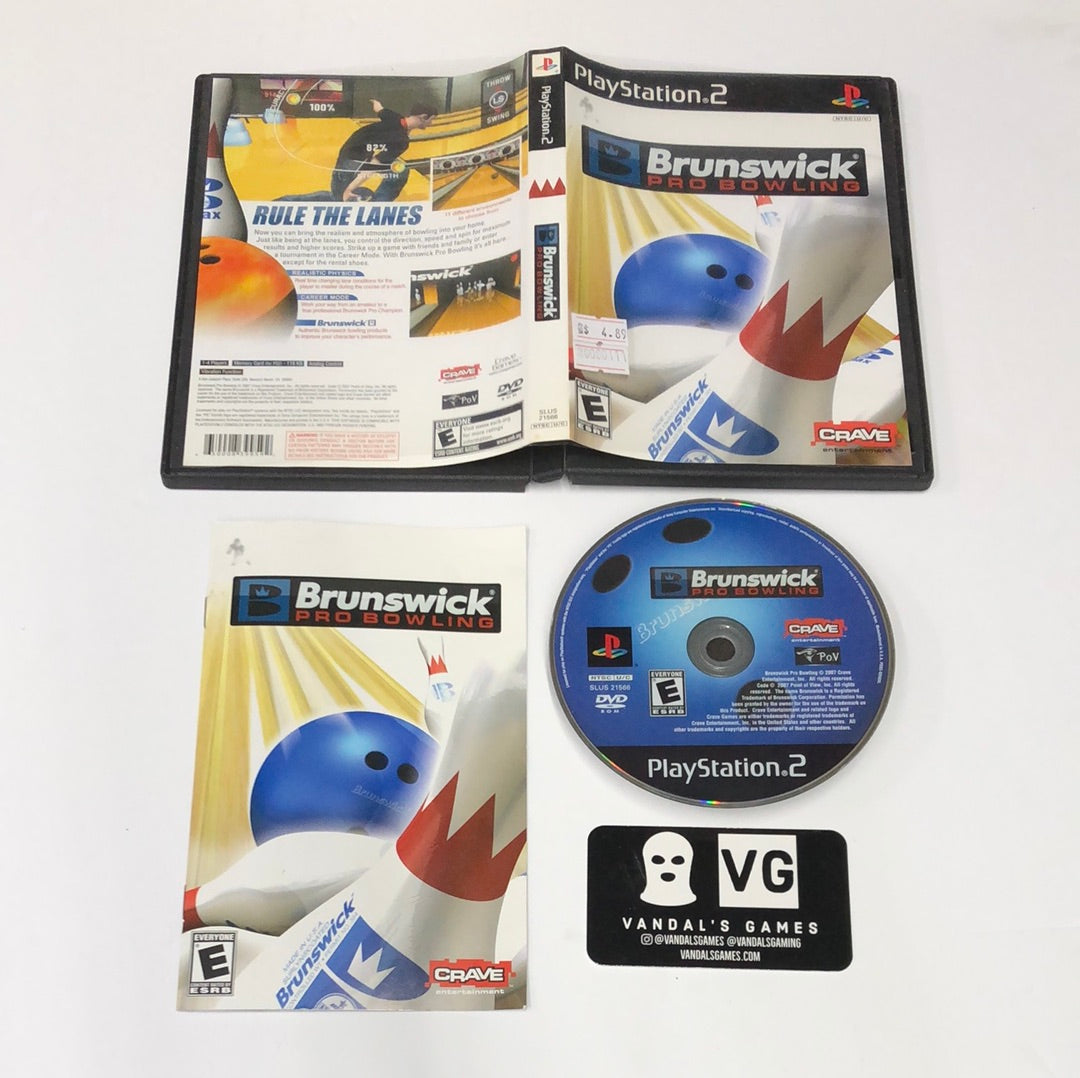 Ps2 - Brunswick Pro Bowling Sony PlayStation 2 Complete #111