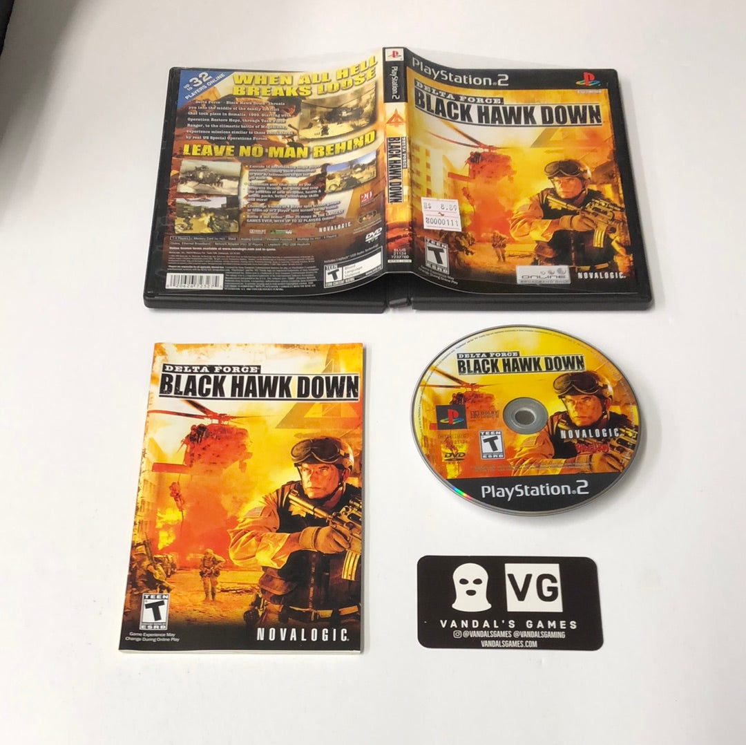 Ps2 - Delta Force Black Hawk Down Sony PlayStation 2 Complete #111