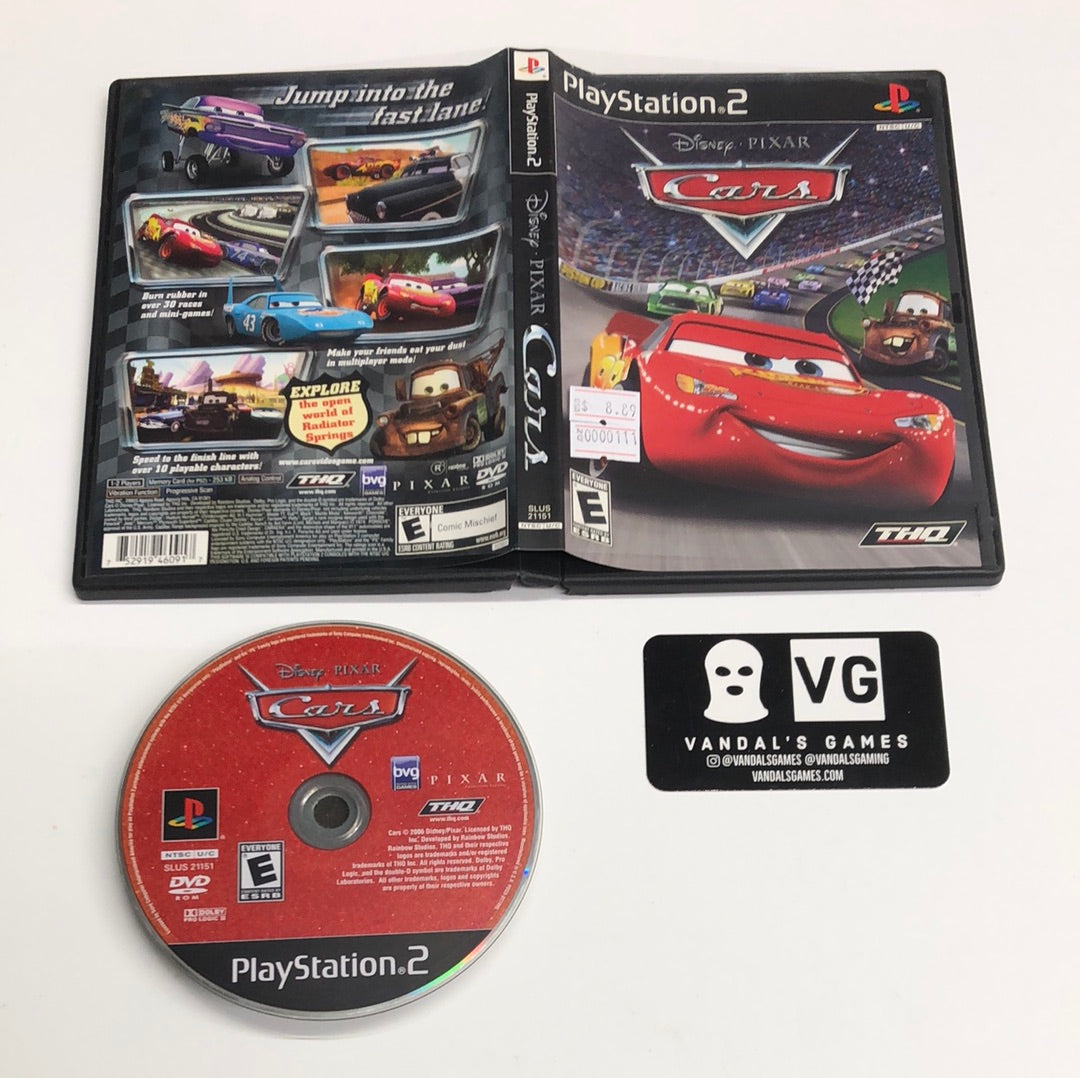 Ps2 - Cars Sony PlayStation 2 W/ Case #111
