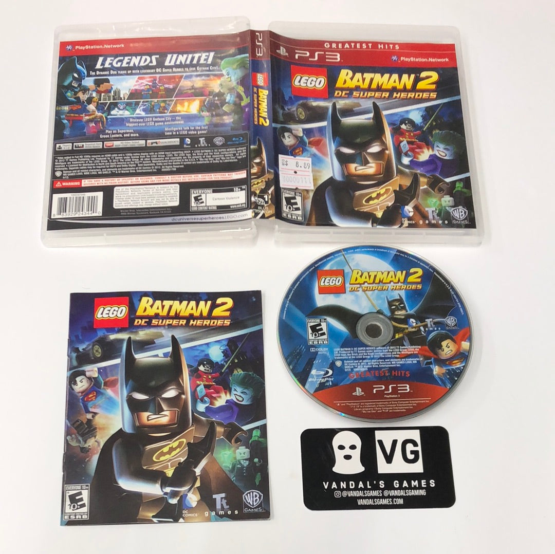 Ps3 - Lego Batman 2 DC Super Heroes Greatest Hits PlayStation 3 Complete #111