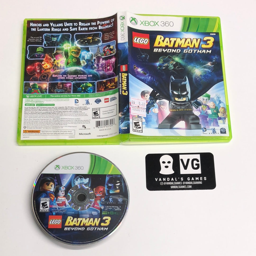 Xbox 360 - Lego Batman 3 Beyond Gotham Microsoft Xbox 360 W/ Case #111