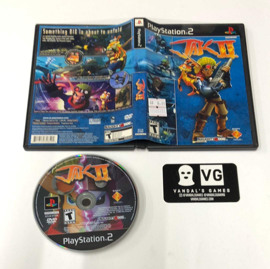 Ps2 - Jak II Sony PlayStation 2 W/ Case #111
