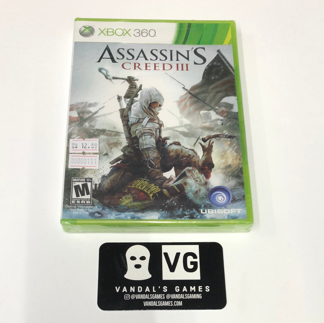 Xbox 360 - Assassin's Creed III Microsoft Xbox 360 Brand New #111