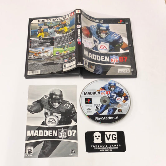 Ps2 - Madden NFL 07 Sony PlayStation 2 Complete #111