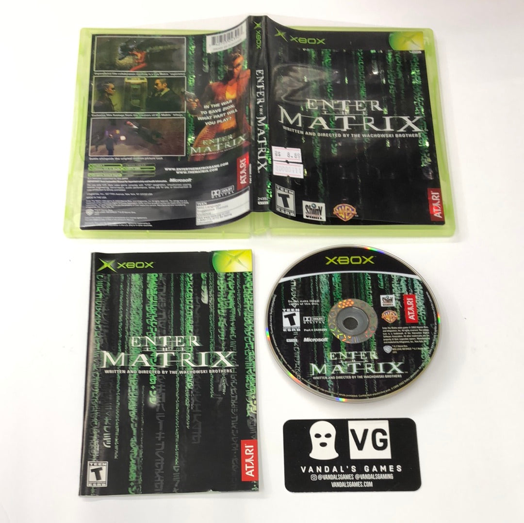 Xbox - Enter the Matrix Microsoft Xbox Complete #111