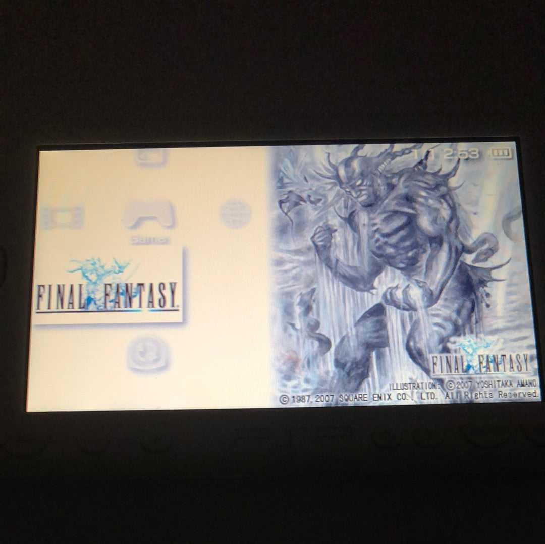 Psp - Final Fantasy PlayStation Portable Cart Only #519