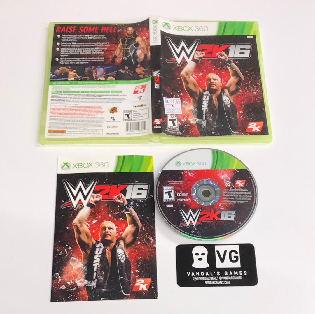 Xbox 360 - WWE 2K16 Microsoft Xbox 360 Complete #111