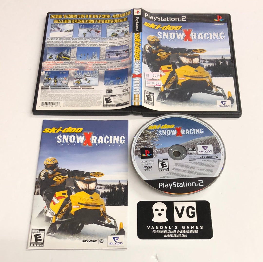 Ps2 - Ski-doo Snow X Racing Sony PlayStation 2 Complete #111