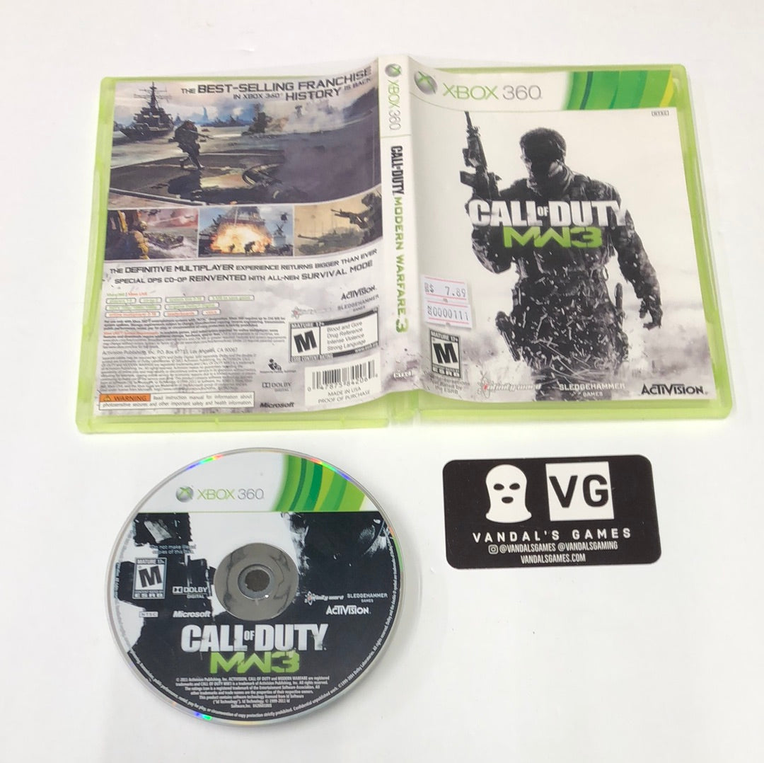 Xbox 360 - Call of Duty Modern Warfare 3 Microsoft Xbox 360 W/ Case #111