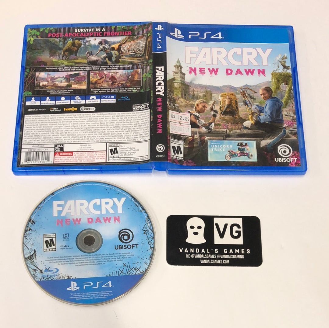 Ps4 - Far Cry New Dawn Sony PlayStation 4 W/ Case #111