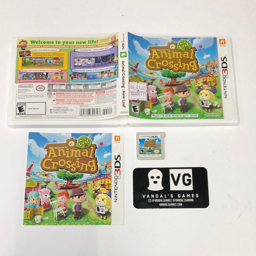 3ds - Animal Crossing New Leaf Nintendo 3ds Complete #111