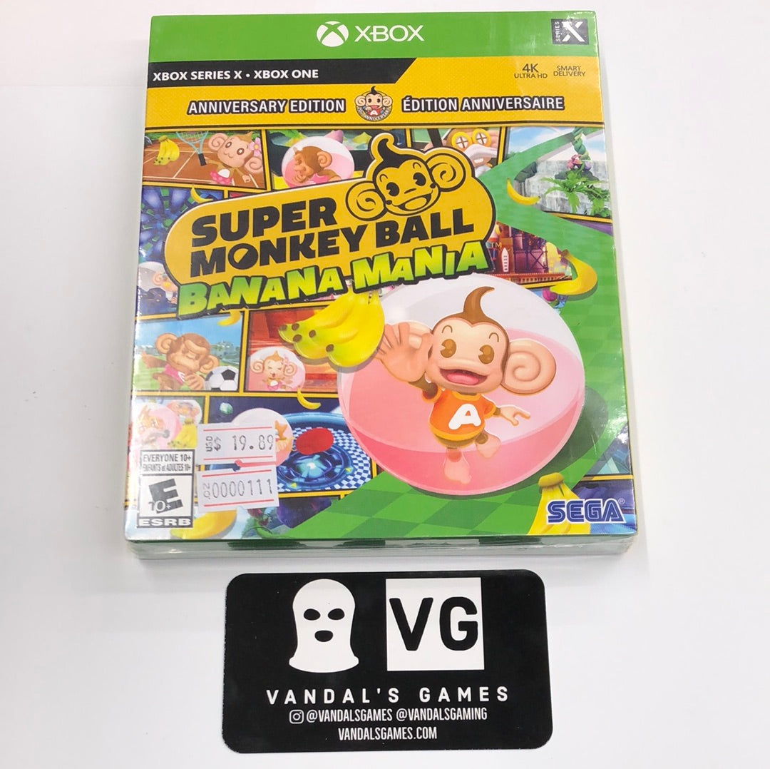 Xbox One - Super Monkey Ball Banana Mania Anniversary Edition Series X new #111