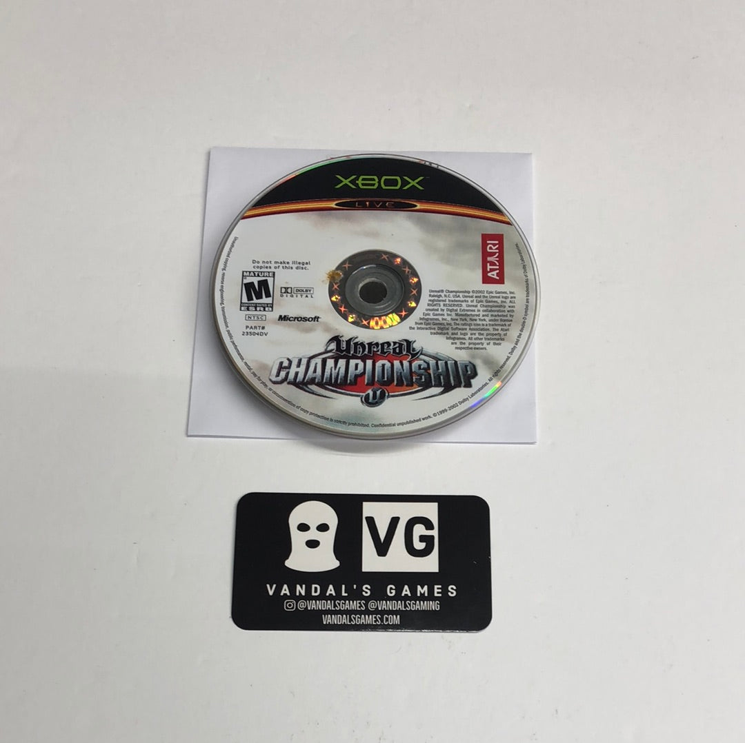 Xbox - Unreal Championship Microsoft Xbox Disc Only #111