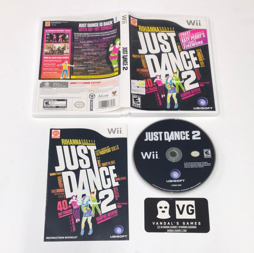 Wii - Just Dance 2 Katy Perry Nintendo Wii Complete #111