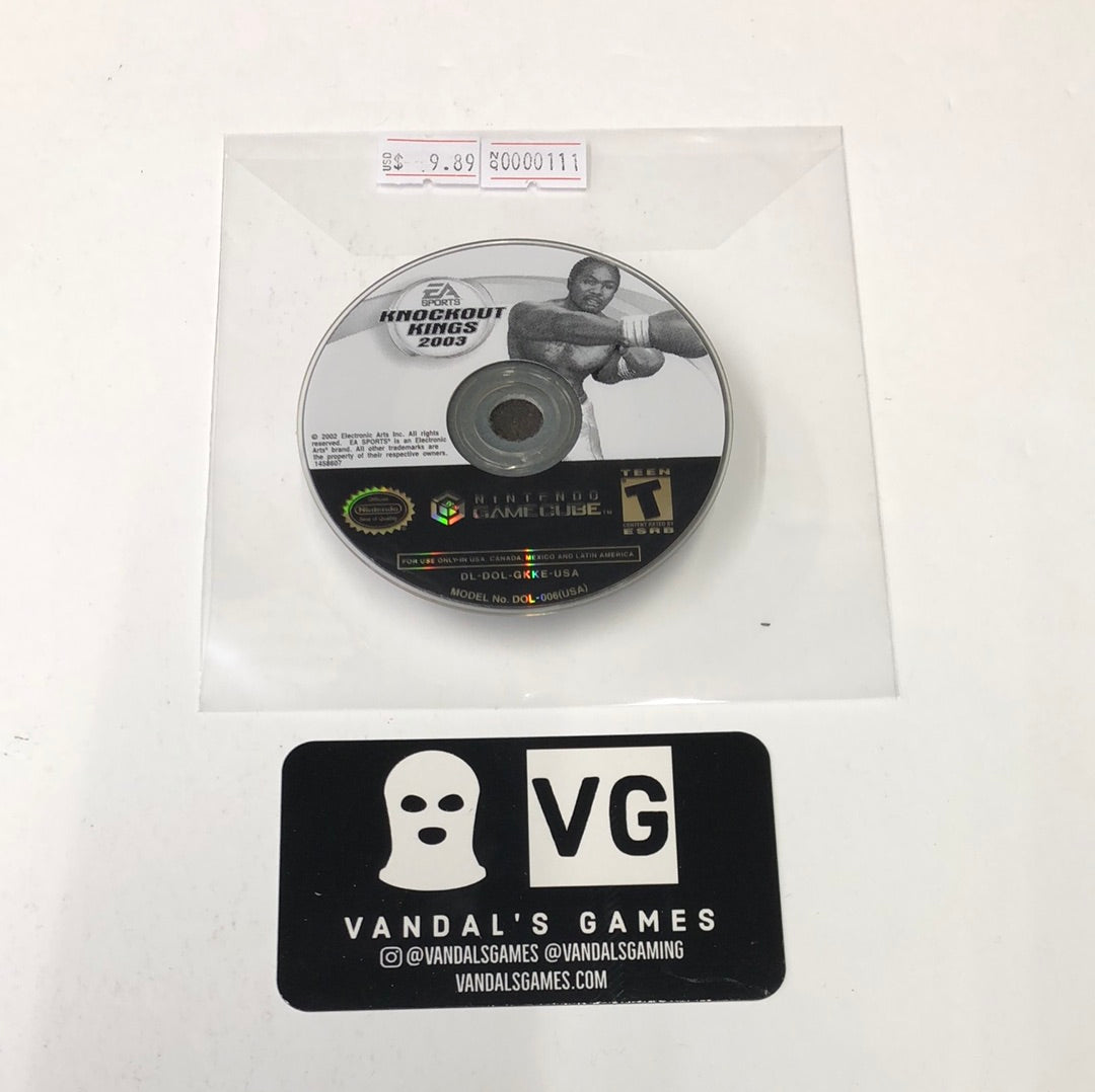 Gamecube - Knockout Kings 2003 Nintendo Gamecube Disc Only #111