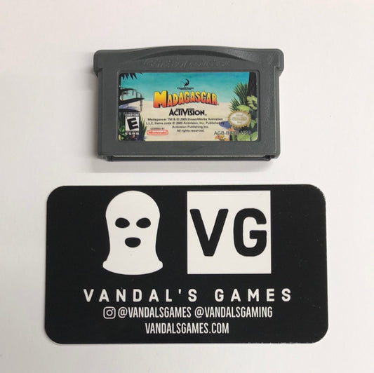 GBA - Madagascar Nintendo Gameboy Advance Cart Only #111