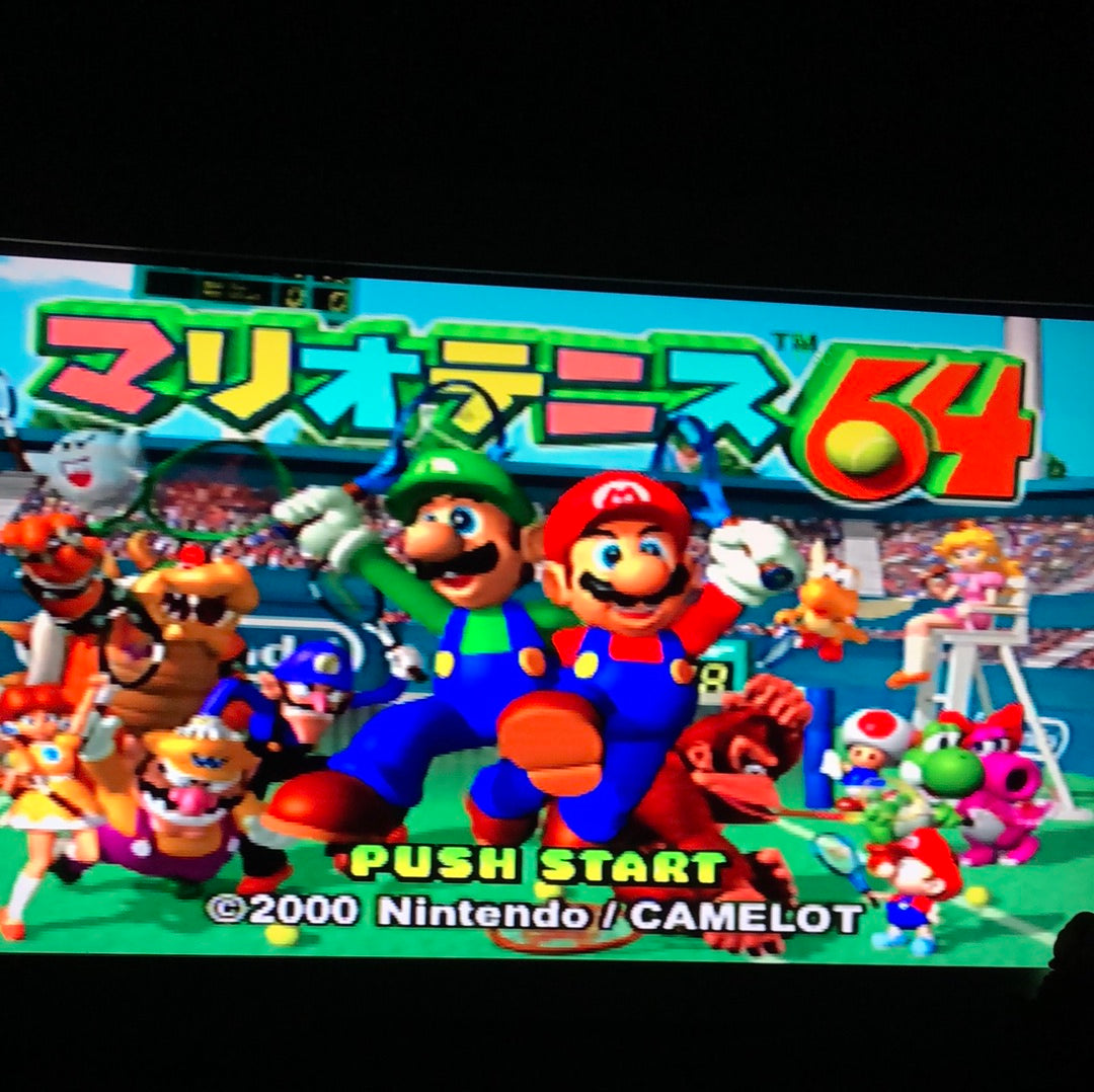 N64 - Mario Tennis Japan Version Nintendo 64 Cart Only #1488