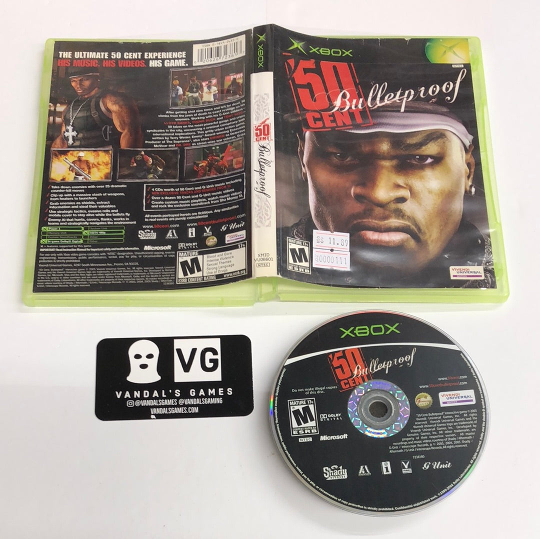 Xbox - 50 Cent Bulletproof Microsoft Xbox W/ Case #111