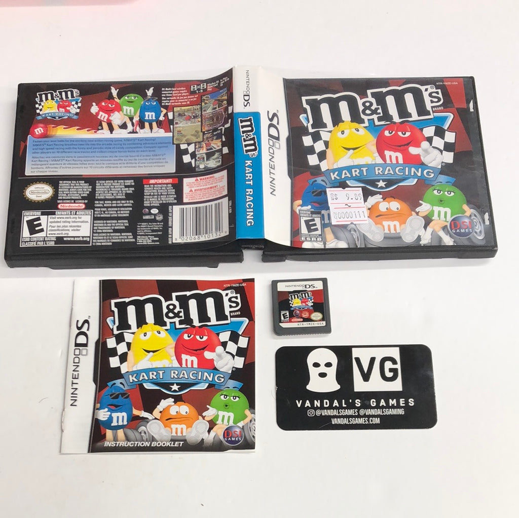 Ds - M&M's Kart Racing Nintendo Ds Complete #111 – vandalsgaming