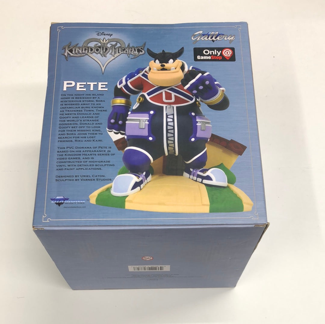 Diamond Select Toys Kingdom Hears Series 3 Pete Figure Gamestop New #1458