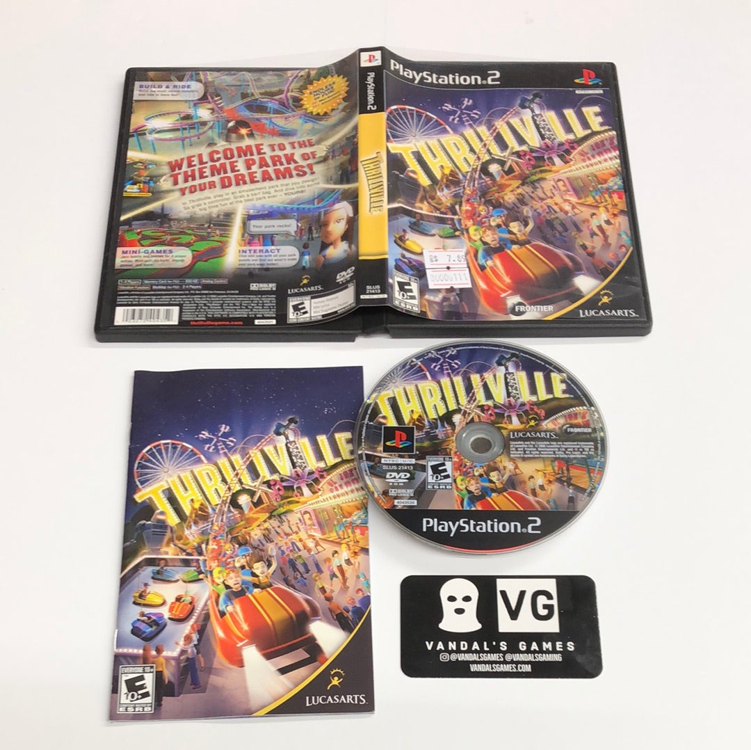 Ps2 - Thrillville Sony PlayStation 2 Complete #111