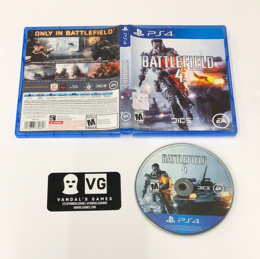 Ps4 - Battlefield 4 Sony PlayStation 4 W/ Case #111