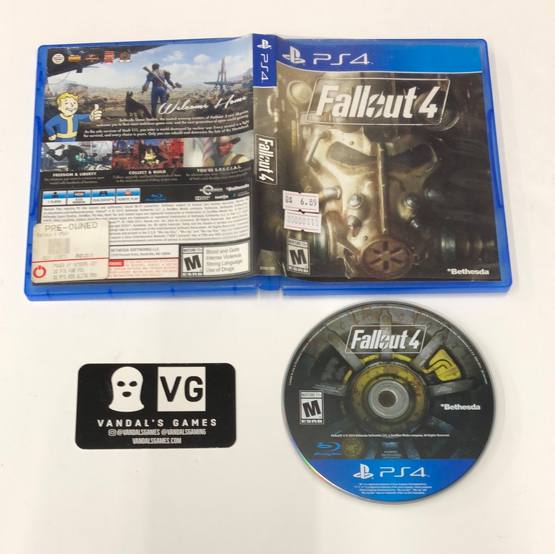 Ps4 - Fallout 4 Sony PlayStation 4 W/ Case #111