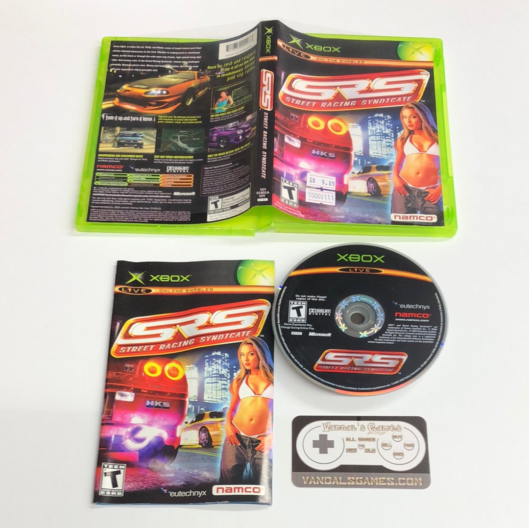 Xbox - SRS Street Racing Syndicate Microsoft Xbox Complete #111