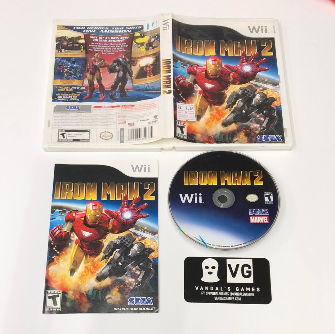 Wii - Iron Man 2 Nintendo Wii Complete #111