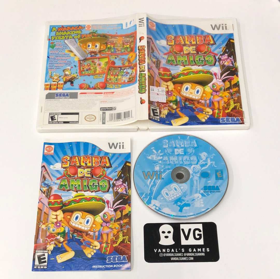 Wii - Samba de Amigo Nintendo Wii Complete #111