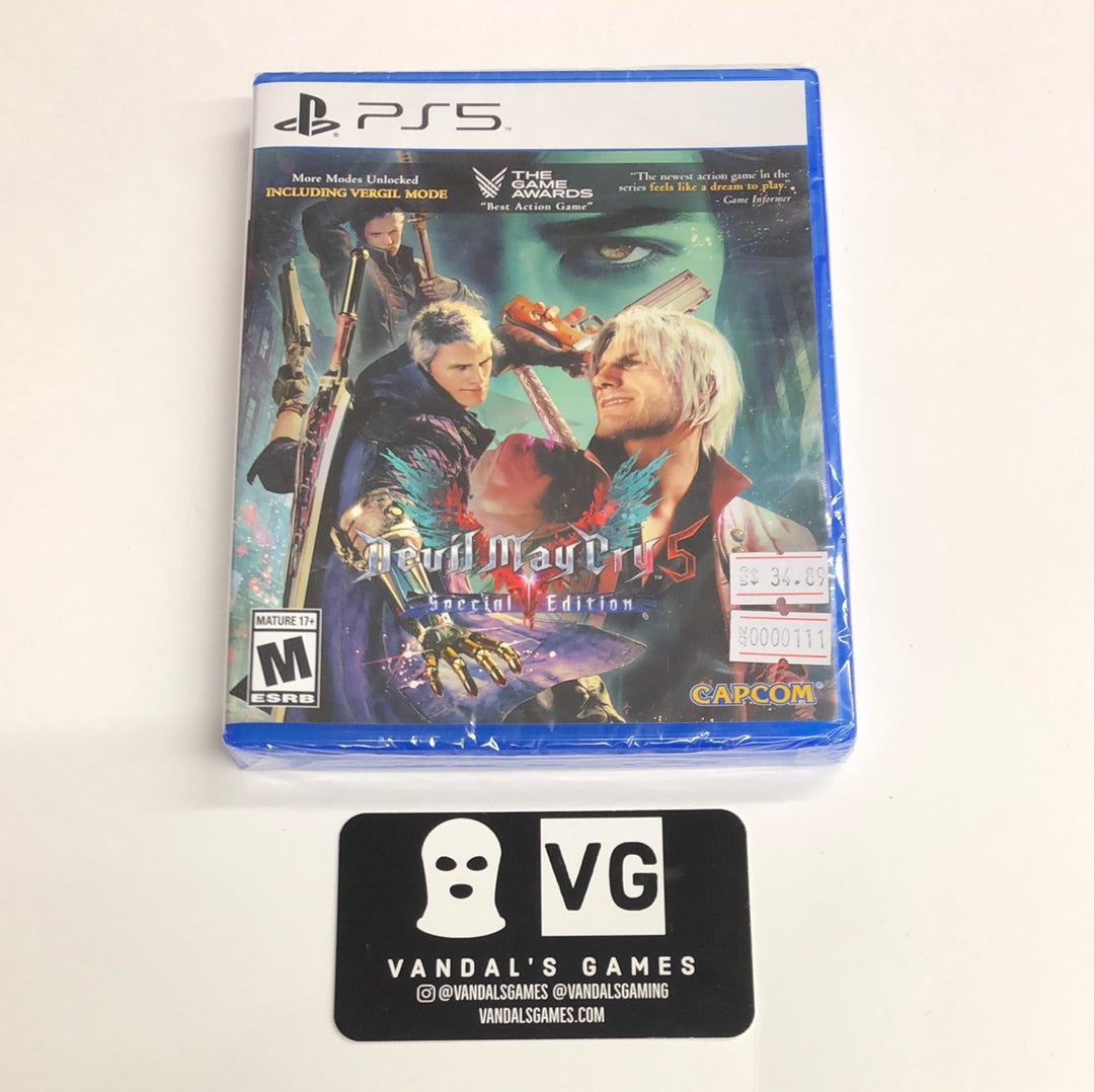 Ps5 - Devil May Cry 5 Special Edition Sony Playstation 5 Brand New #111