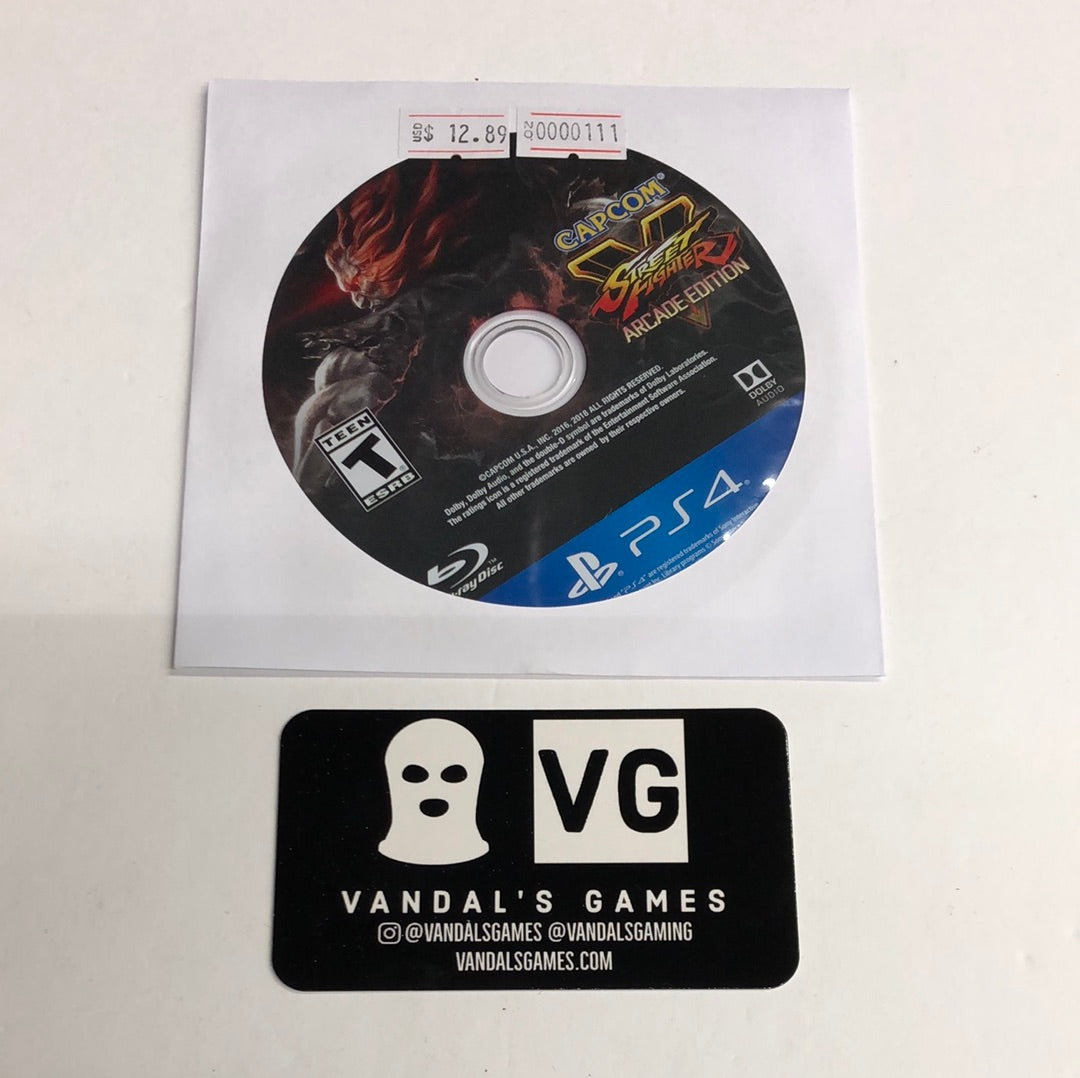 Ps4 - Street Fighter V Arcade Edition Sony PlayStation 4 Disc Only #111
