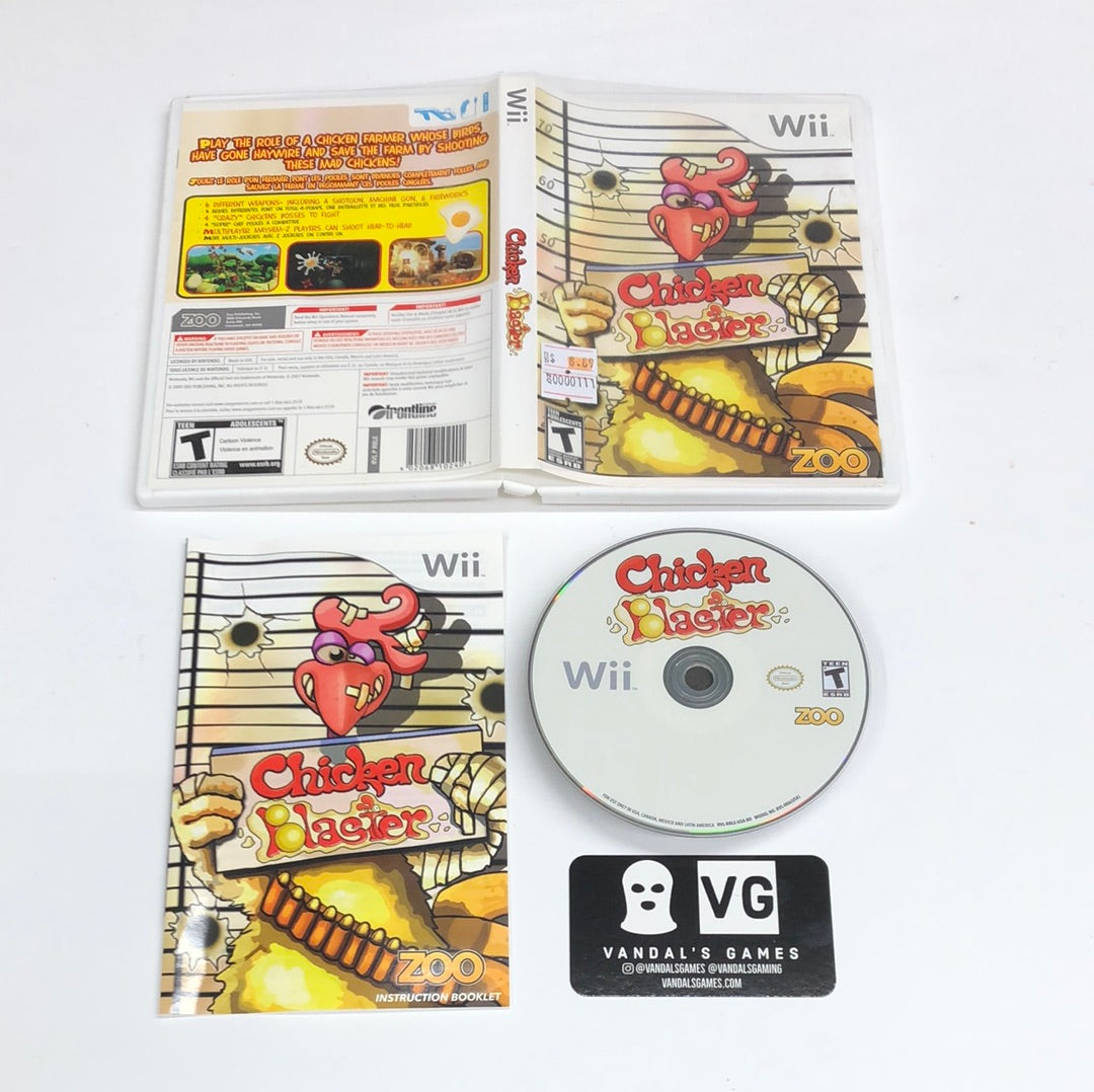 Wii - Chicken Blaster Nintendo Wii Complete #111