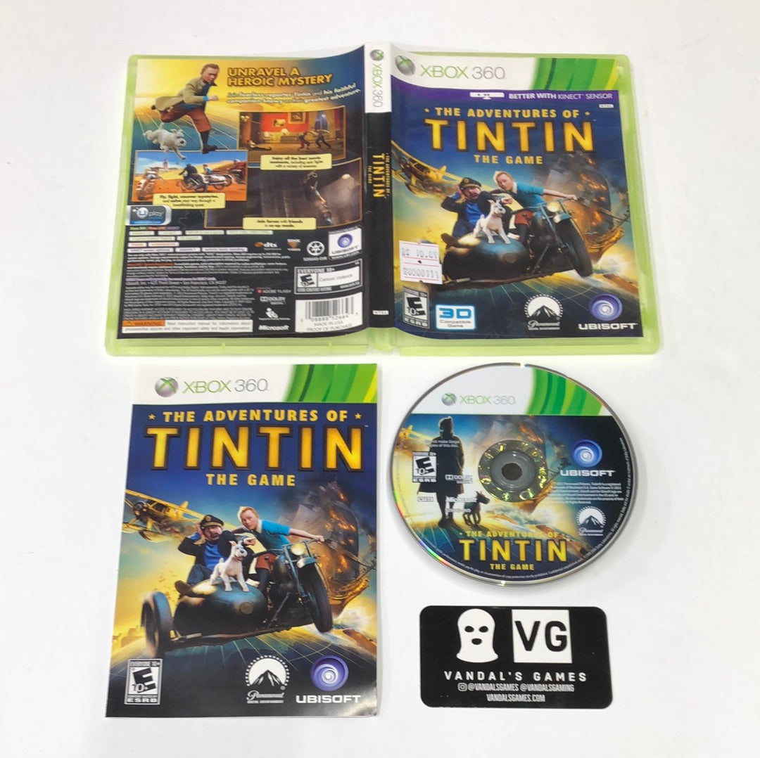 Xbox 360 - The Adventures of Tintin Microsoft Xbox 360 Complete #111
