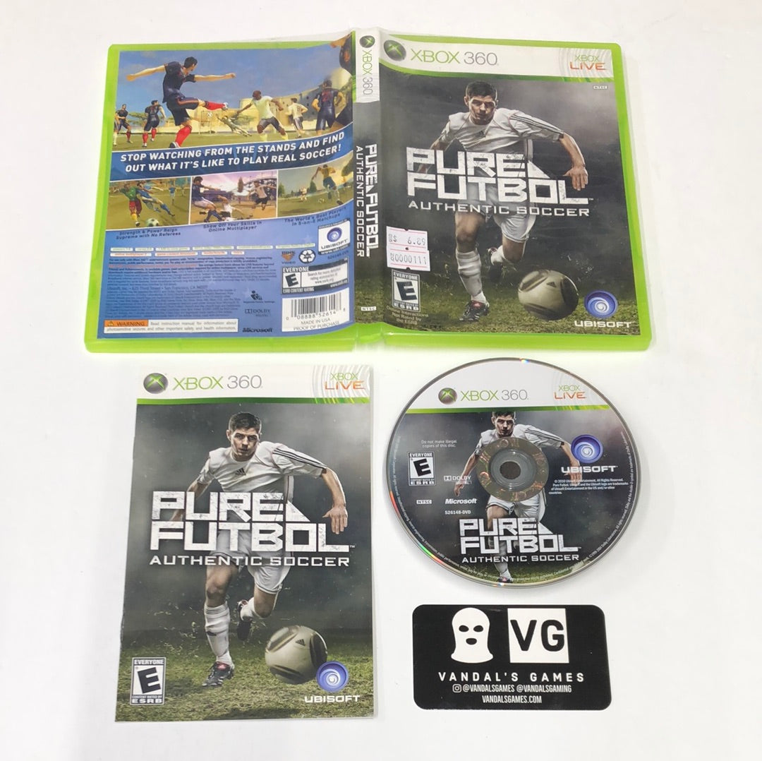 Xbox 360 - Pure Futbol Authentic Soccer Microsoft Xbox 360 Complete #111