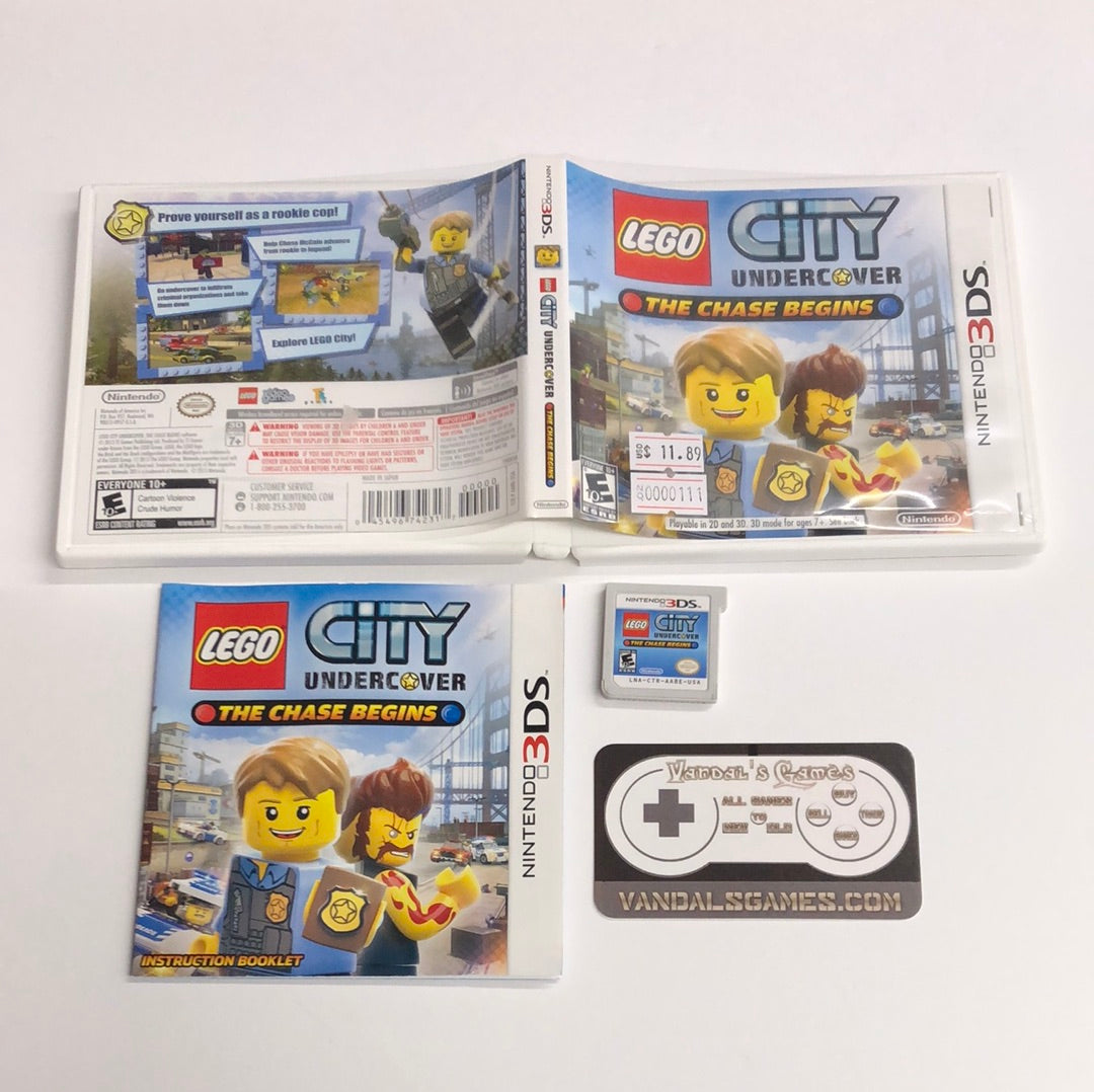 3ds - Lego City Undercover the Chase Begins Nintendo 3ds Complete #111
