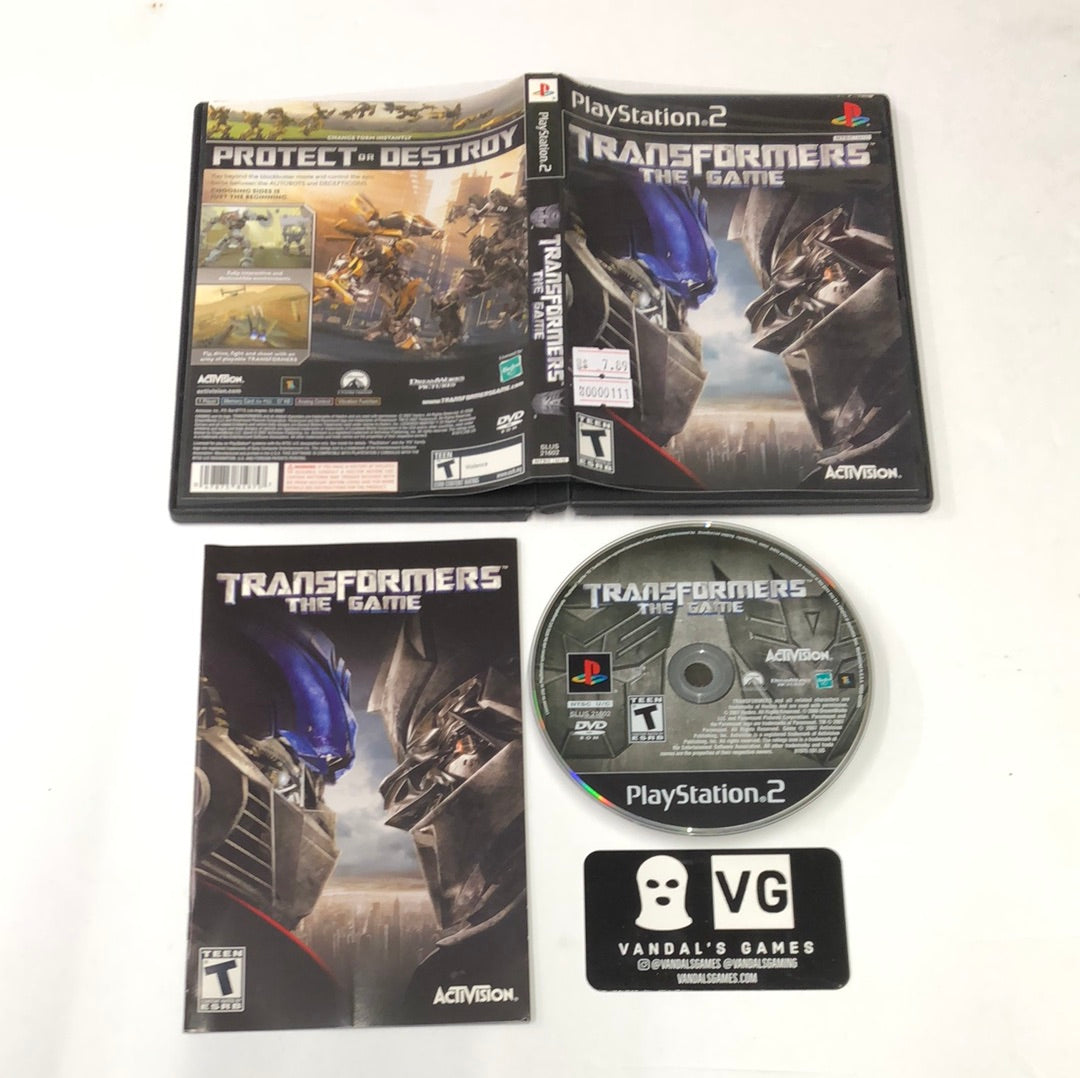 Ps2 - Transformers The Game Sony PlayStation 2 Complete #111