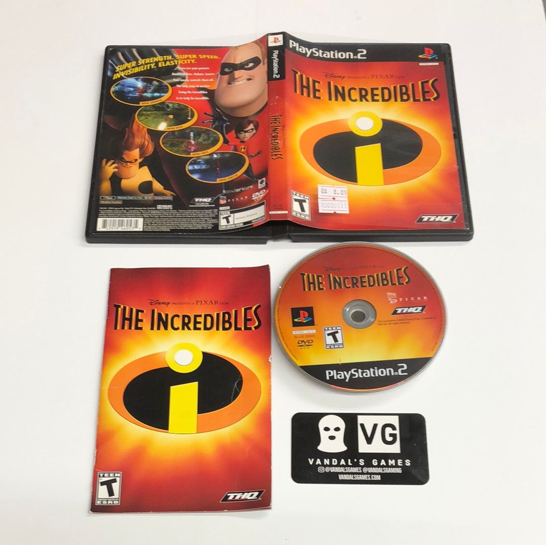 Ps2 - The Incredibles Sony PlayStation 2 Complete #111
