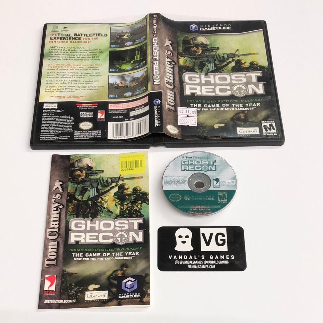 Gamecube - Tom Clancy's Ghost Recon Nintendo Gamecube Complete #111