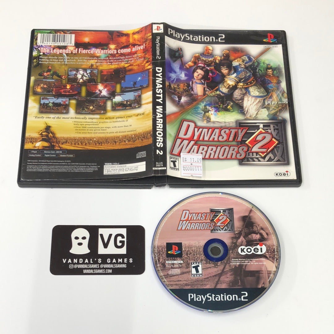 Ps2 - Dynasty Warriors 2 Sony PlayStation 2 W/ Case #111