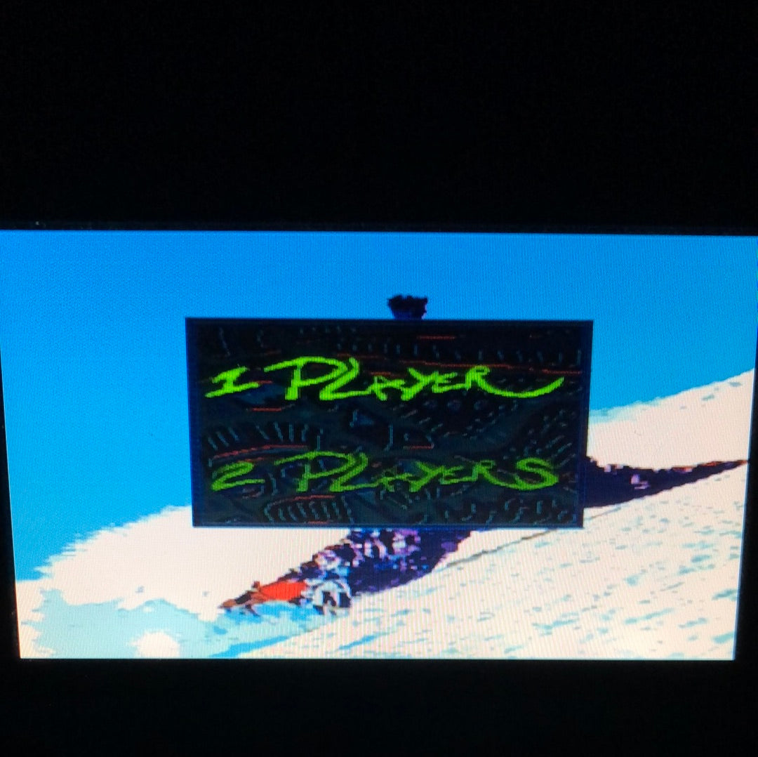 Snes - Skiing and Snowboarding Tommy Moe's Winter Extreme Super Nintendo #1716
