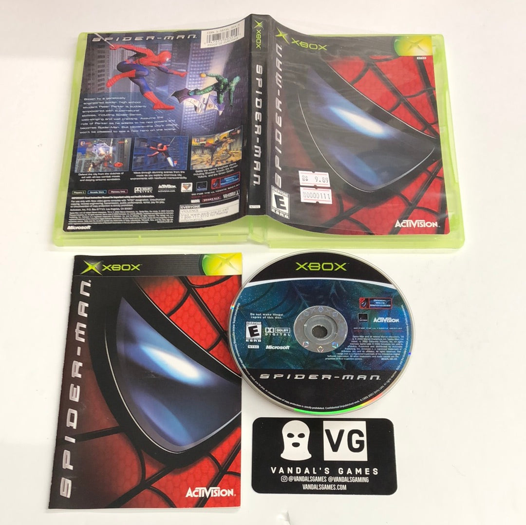 Xbox - Spider-man Microsoft Xbox Complete #111