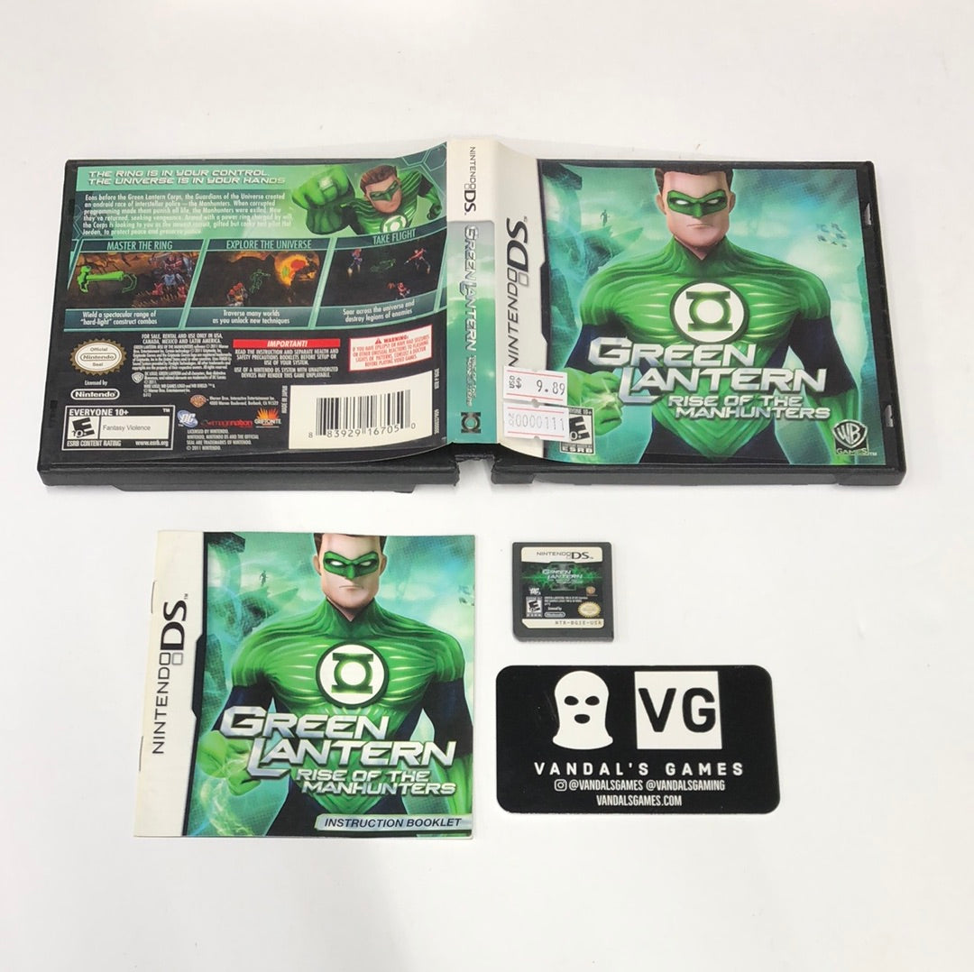 Ds - Green Lantern Rise of the Manhunters Nintendo Ds Complete #111