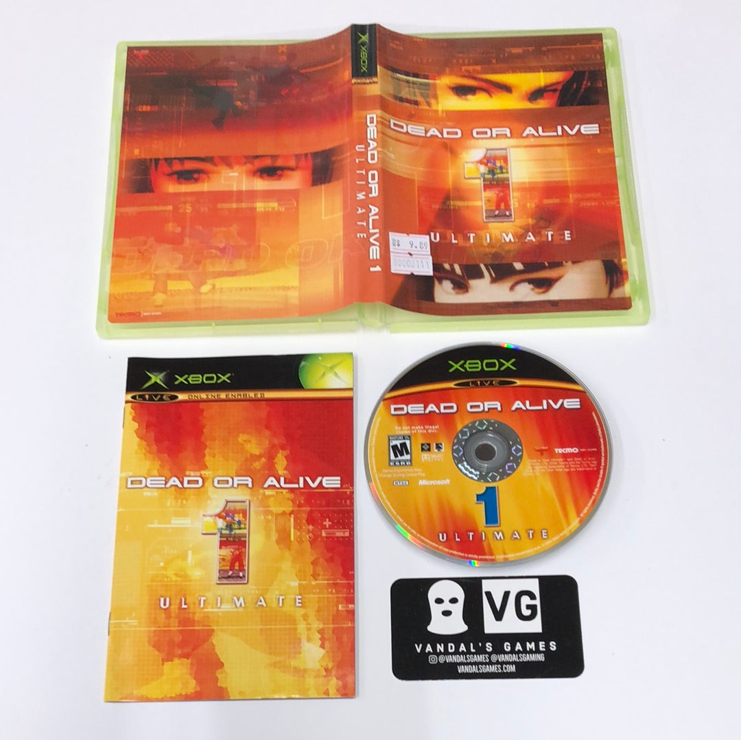 Xbox - Dead or Alive 1 Ultimate Microsoft Xbox Complete #111
